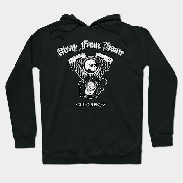 Bikers Quote Hoodie by EddieBalevo